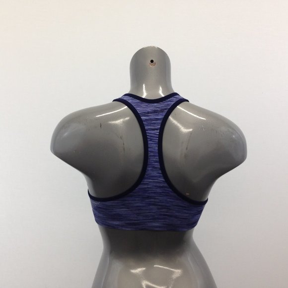 Columbia Bra Women's Small Blue Striped Sports Bra - Picture 4 of 6